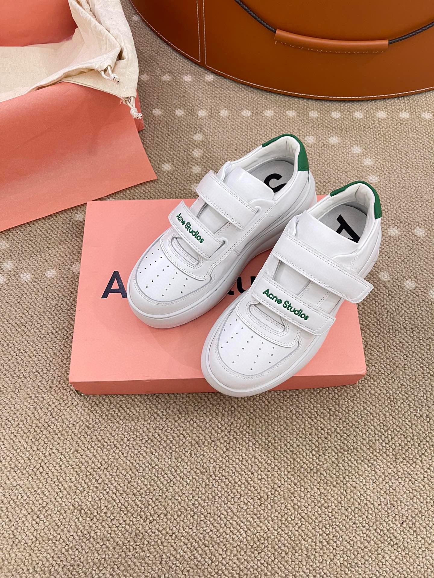 Кроссовки на липучках Acne Studios 