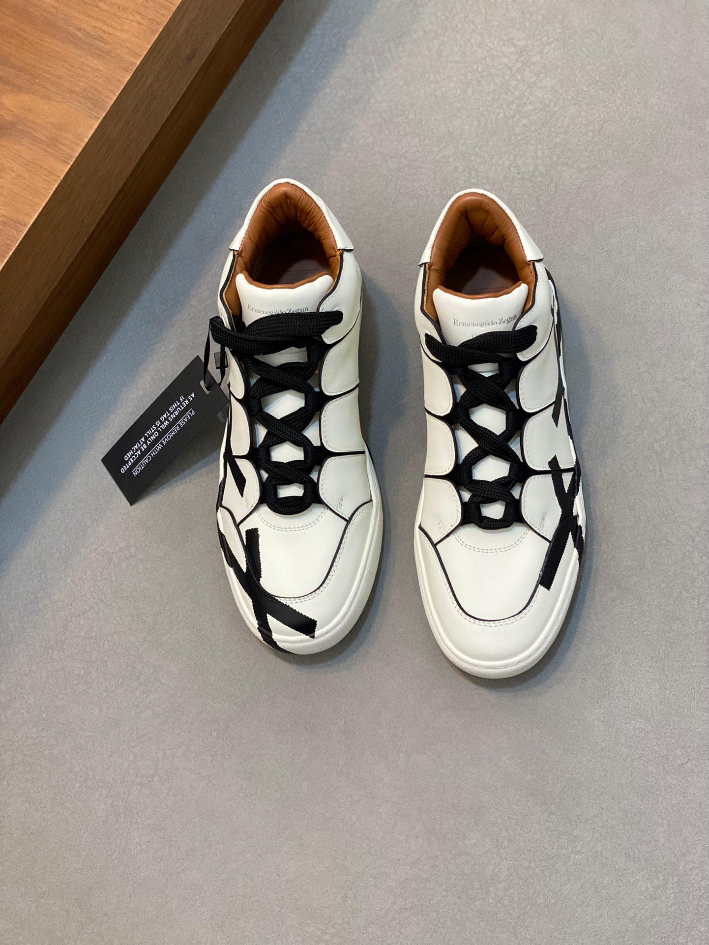 Высокие кеды Ermenegildo Zegna 