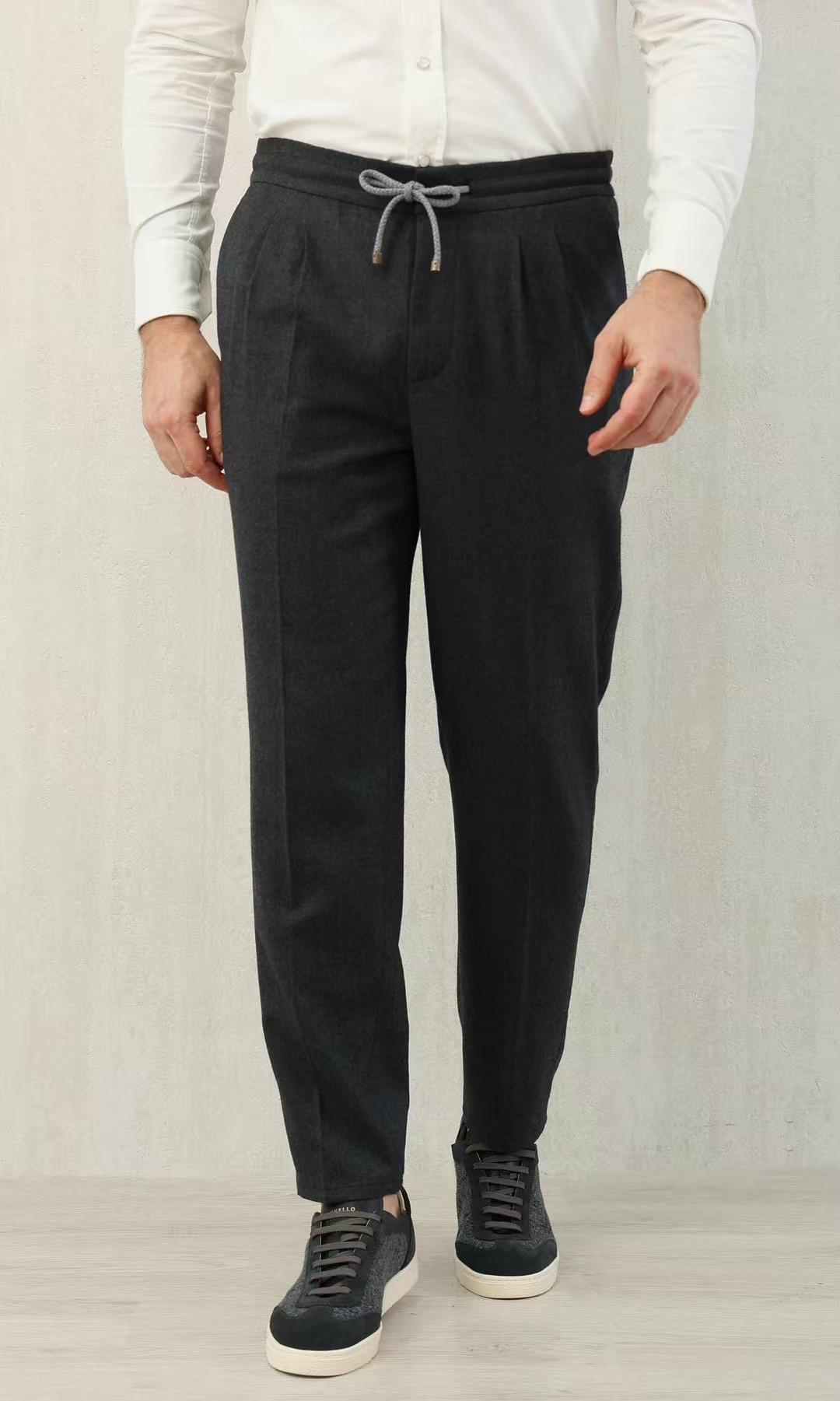 Брюки строгие Brunello Cucinelli 