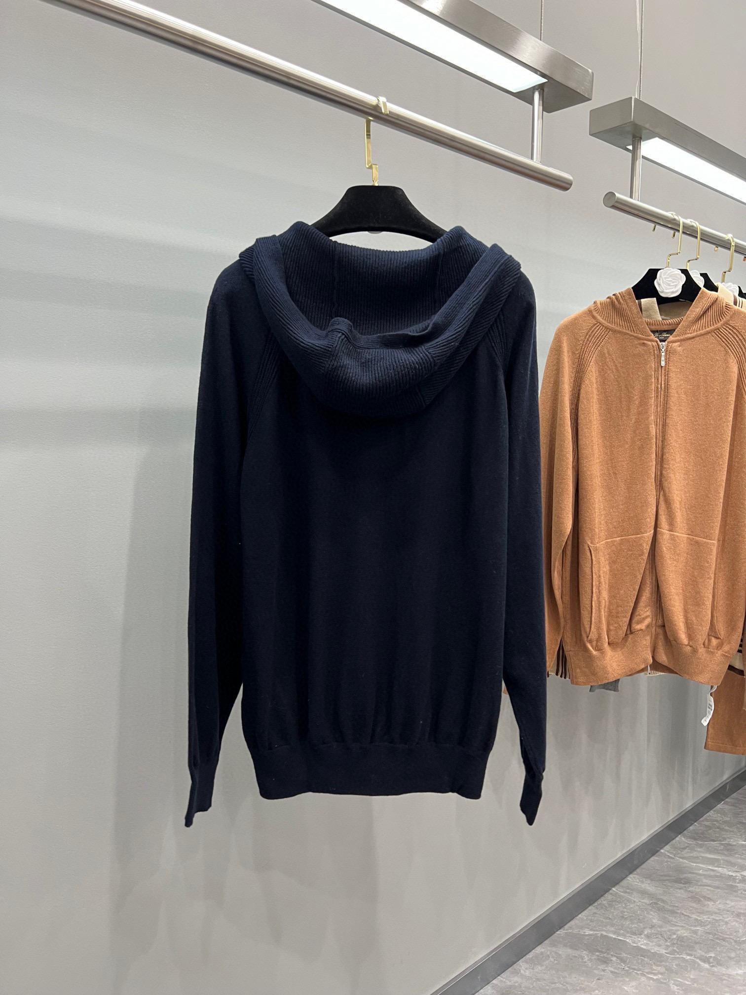 Кофта с капюшоном Loro Piana 