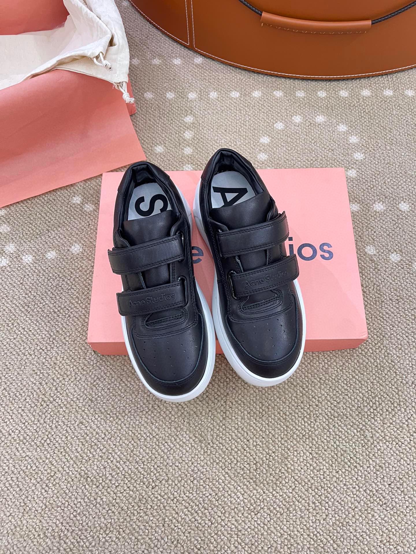 Кроссовки на липучках Acne Studios 