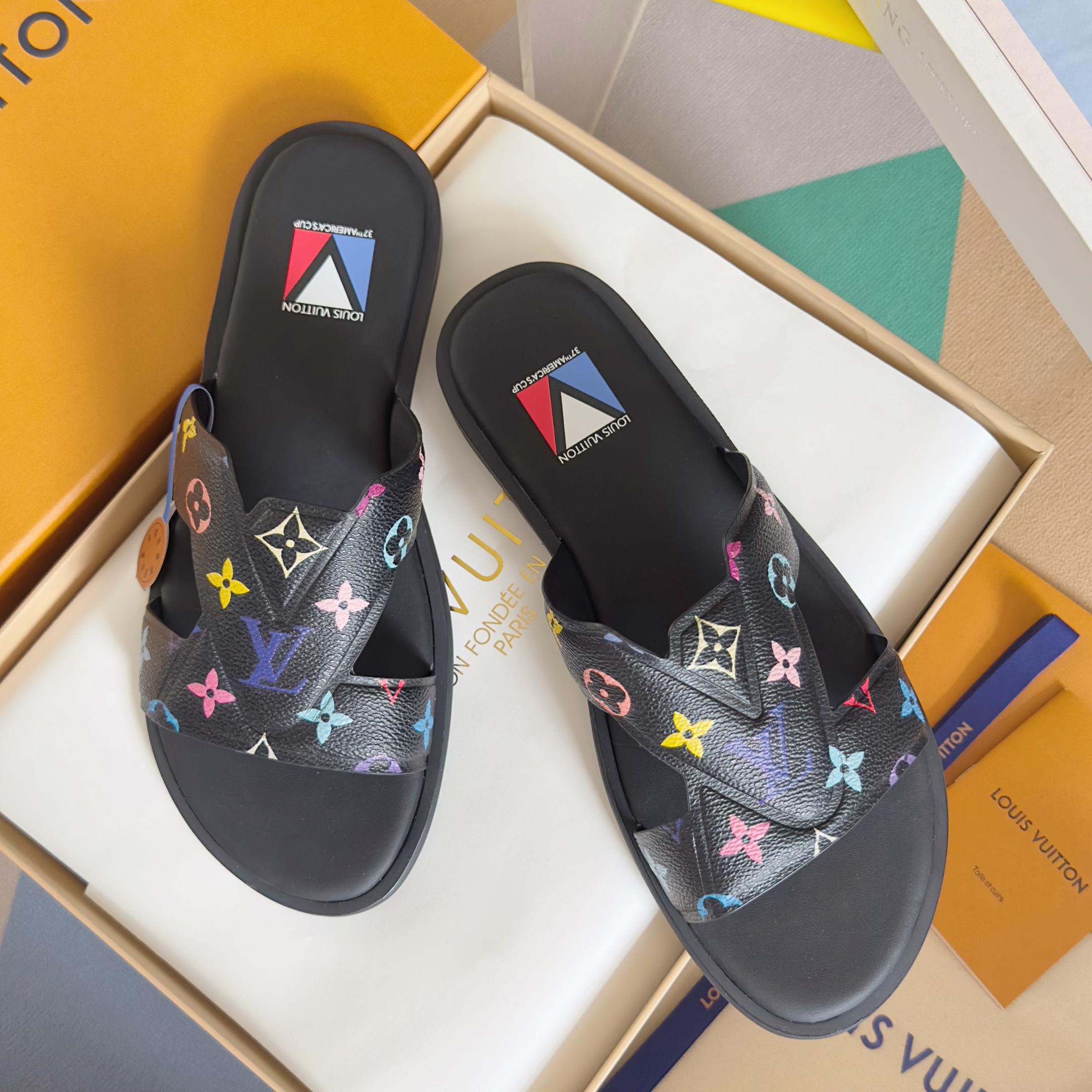 Тапки Louis Vuitton 