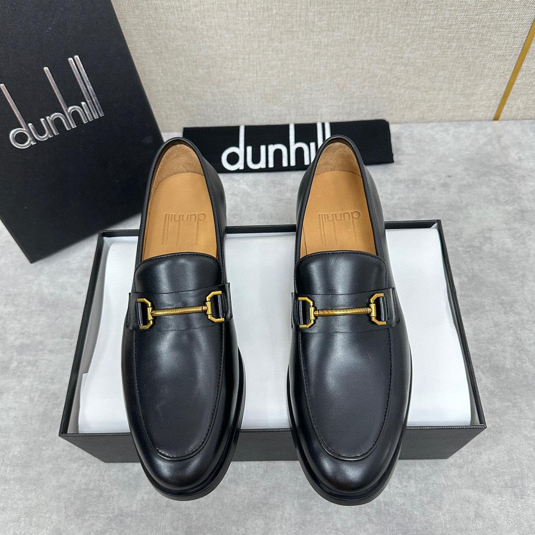 Кожаные лоферы Dunhill 
