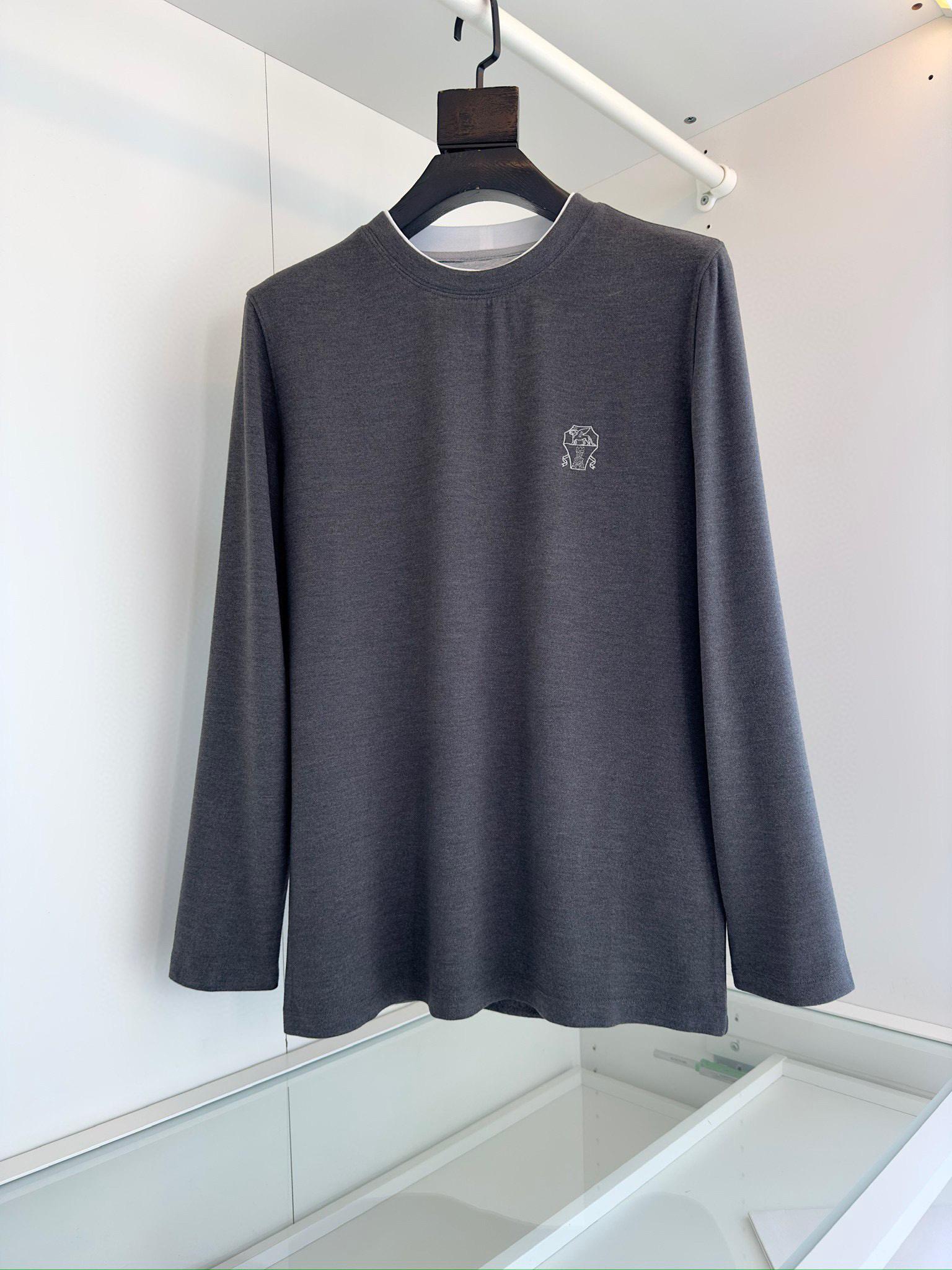 Лонгслив Brunello Cucinelli 