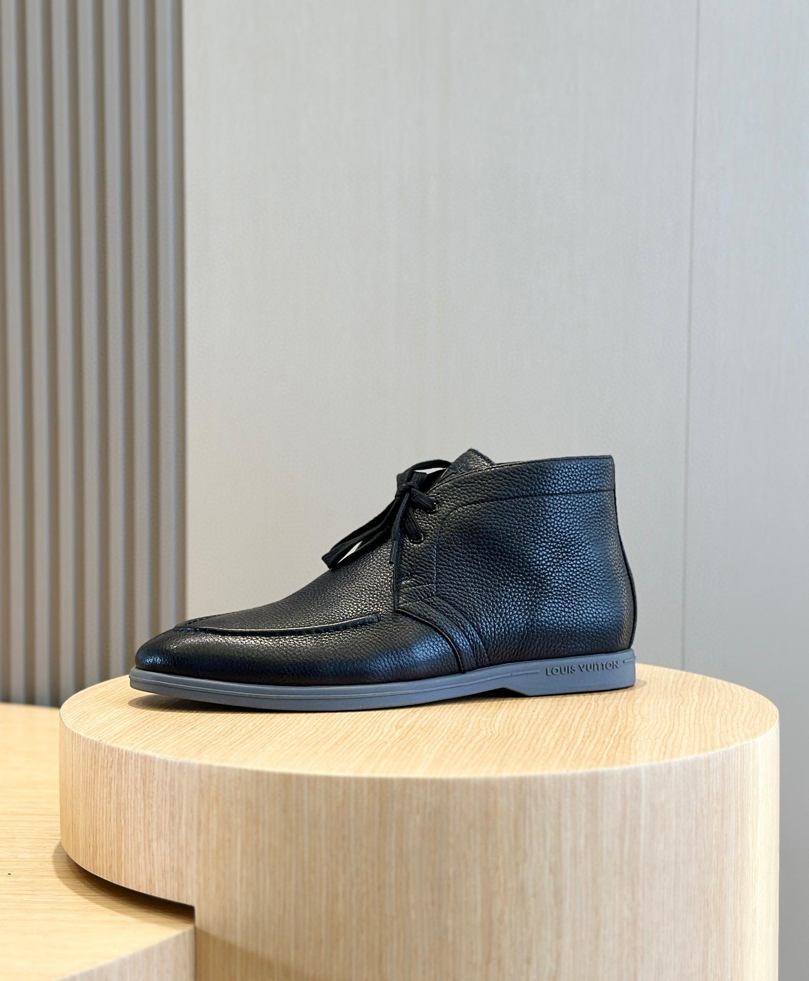 Короткие ботинки на шнуровке Louis Vuitton Estate  