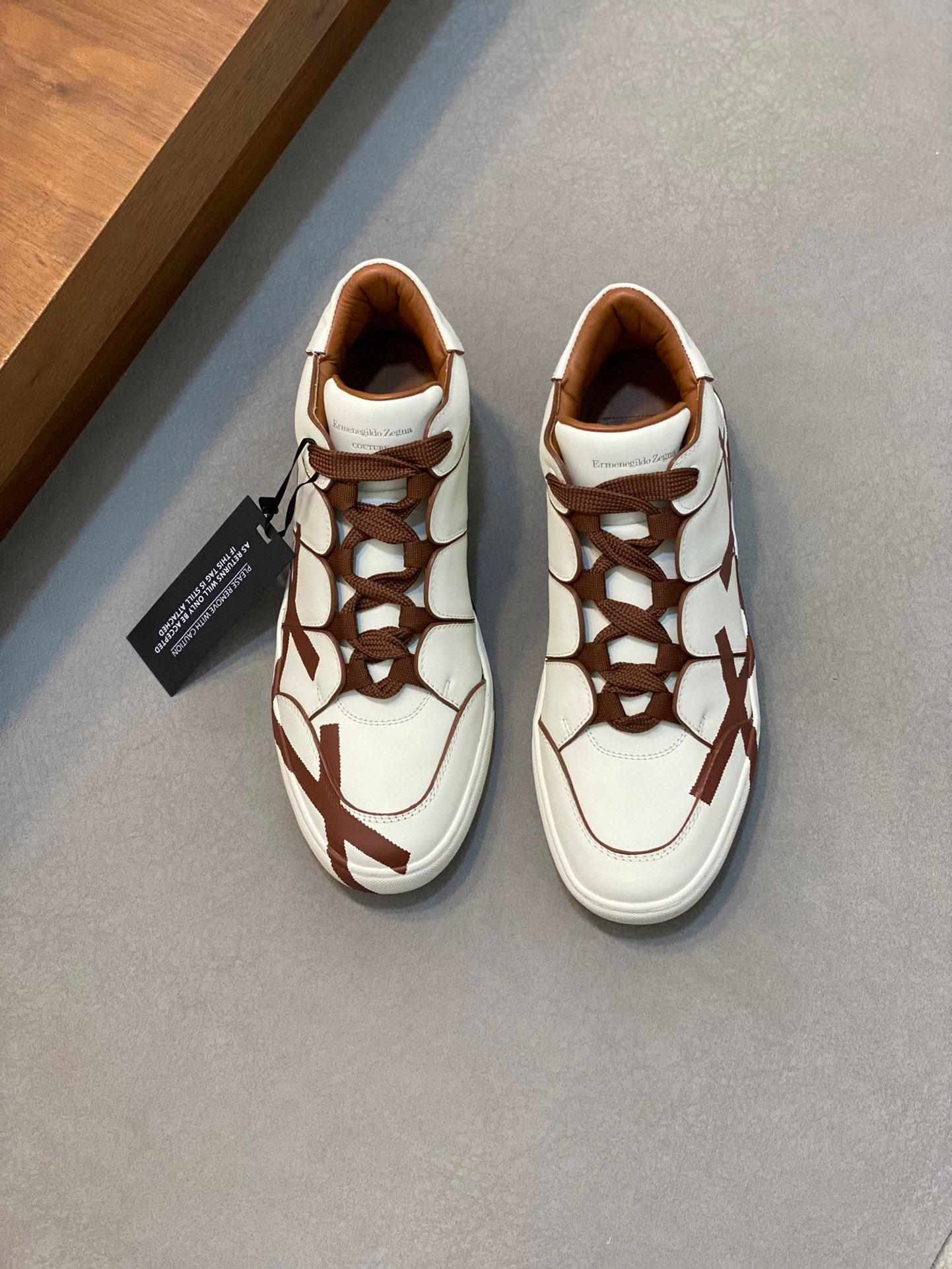 Высокие кеды Ermenegildo Zegna 