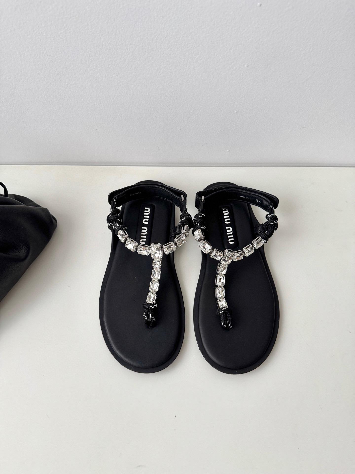 Шлёпанцы Miu Miu