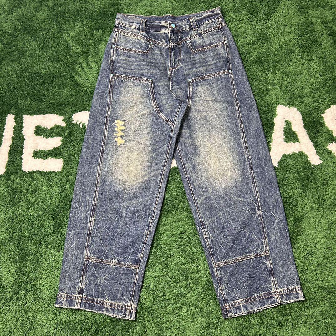 Широкие джинсы Louis Vuitton