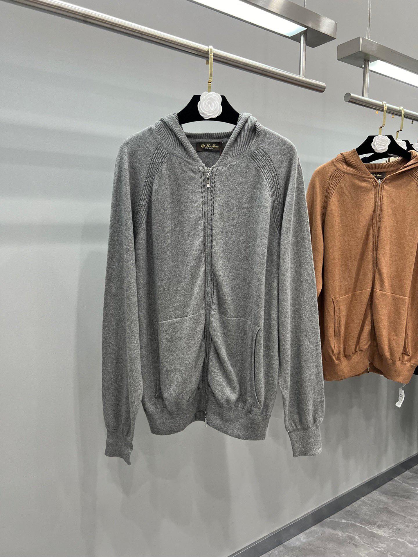 Кофта с капюшоном Loro Piana 