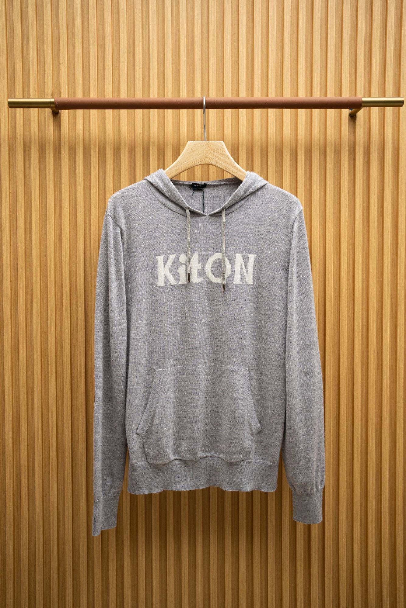 Толстовка с капюшоном Kiton 