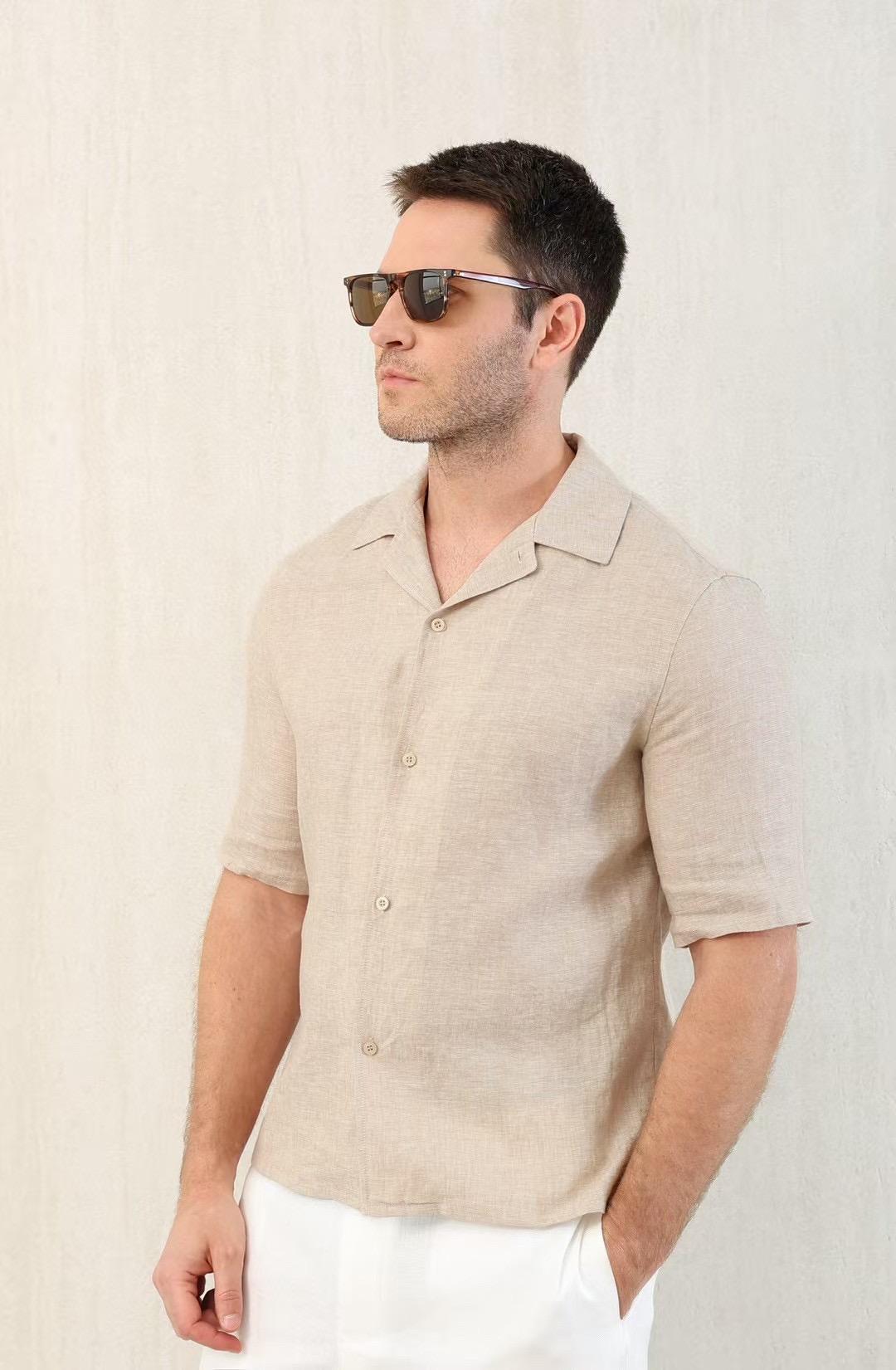 Комплект рубашка и шорты Brunello Cucinelli