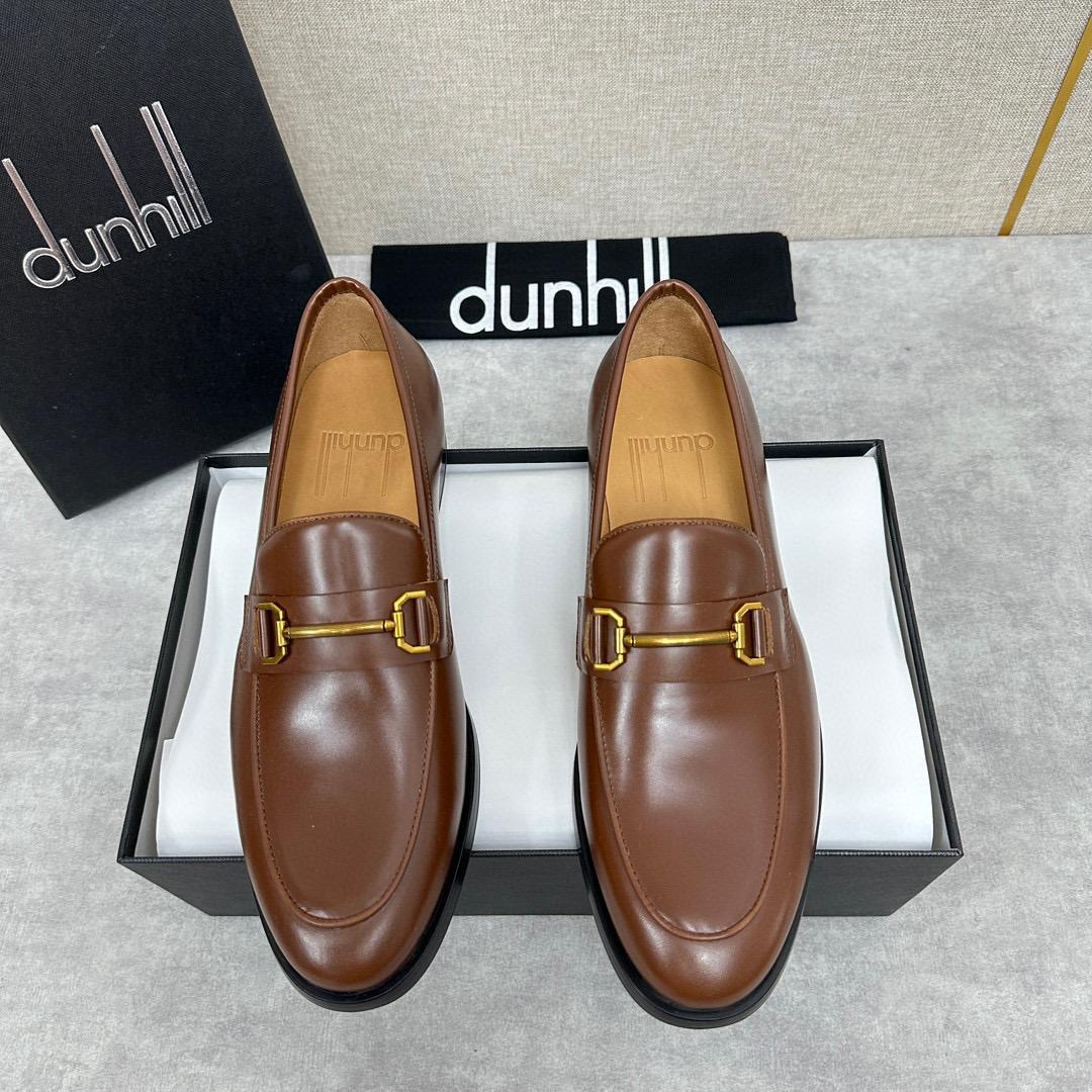 Кожаные лоферы Dunhill 
