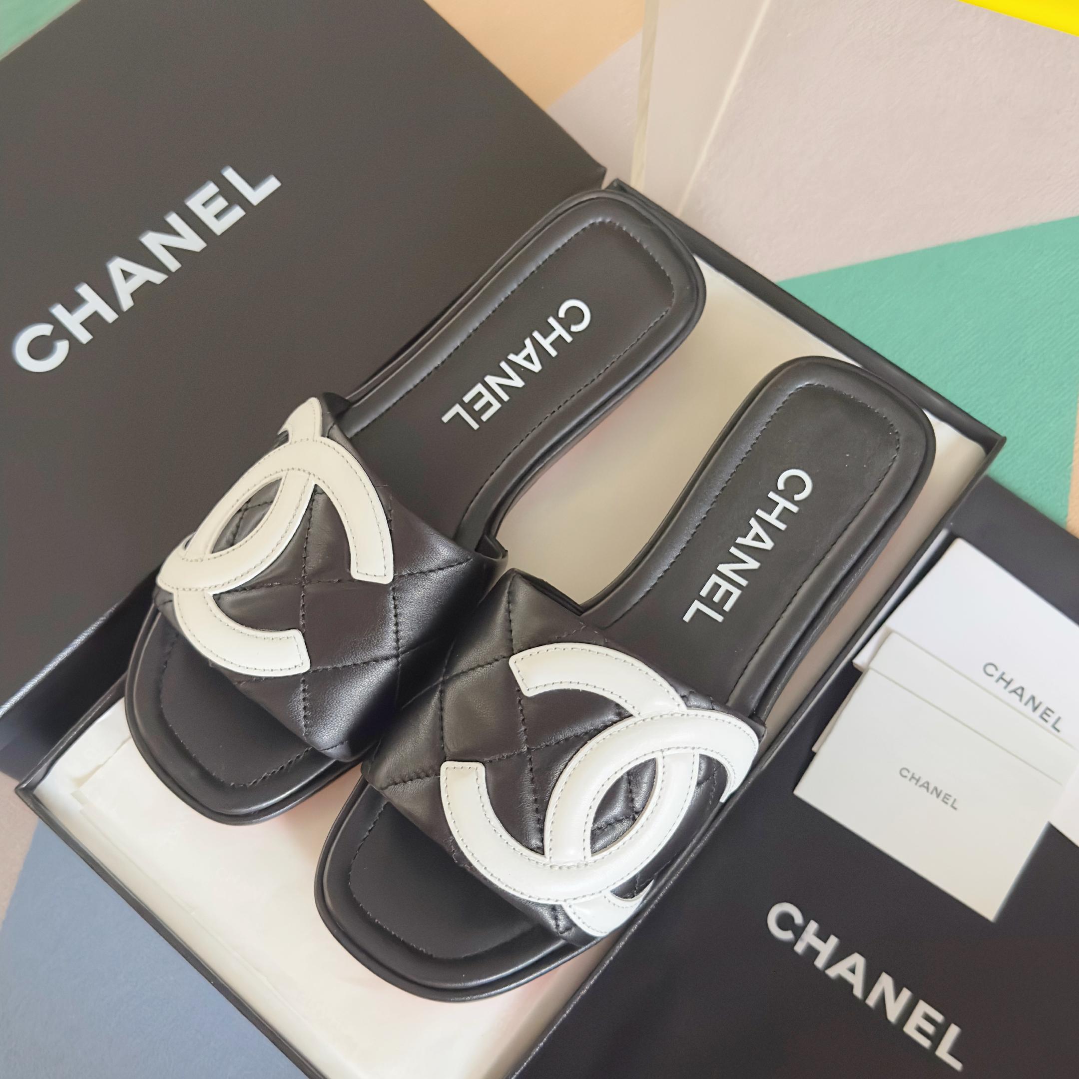 Тапки Chanel 