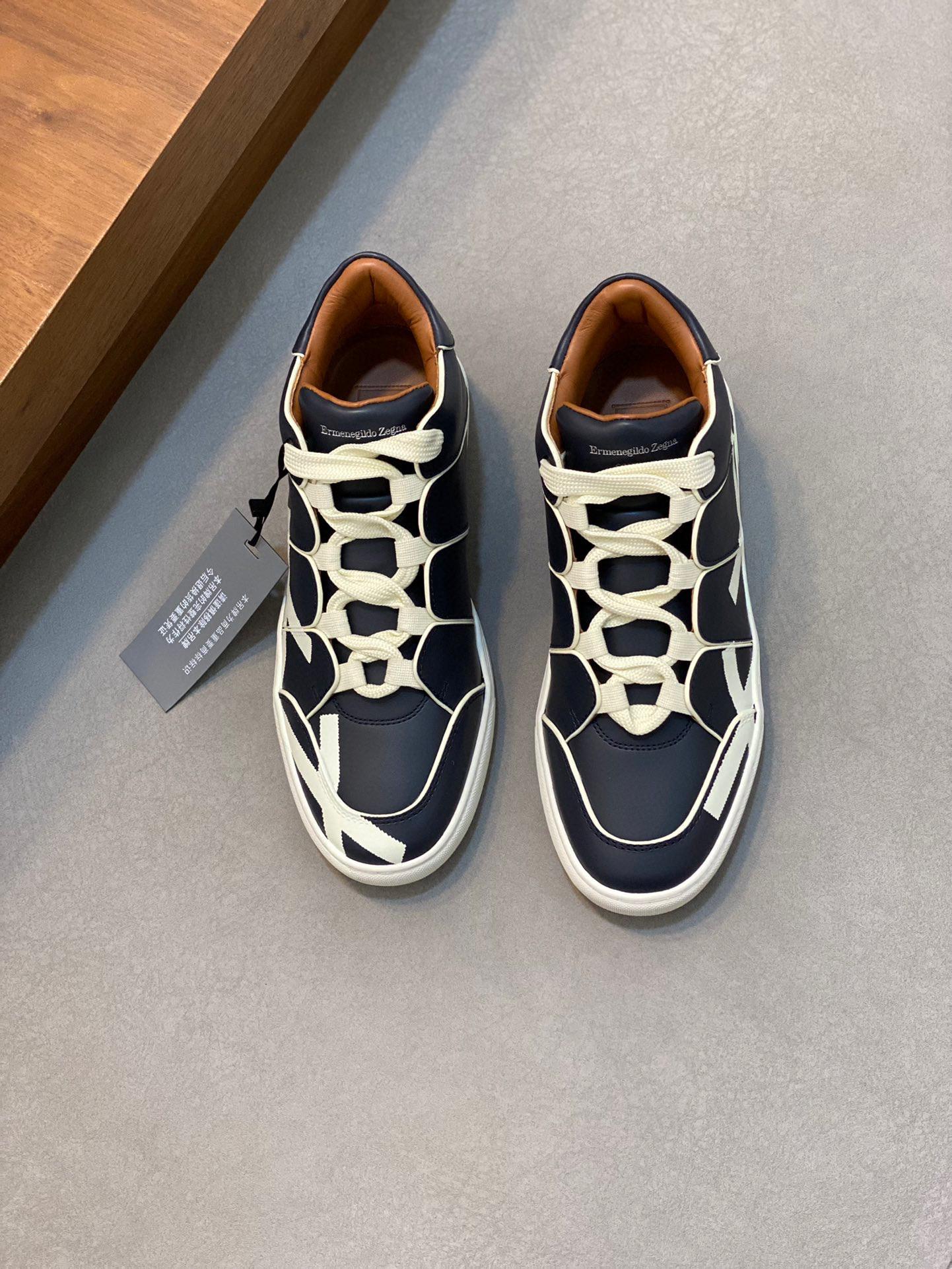 Высокие кеды Ermenegildo Zegna 