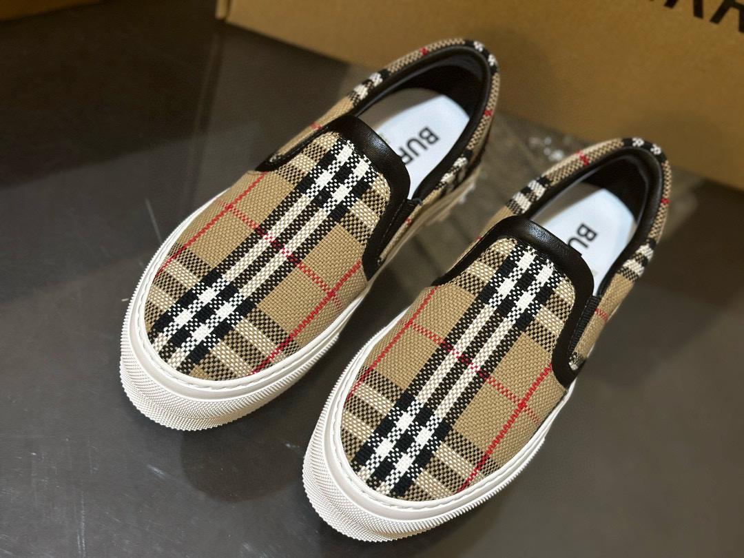 Слипоны Burberry 