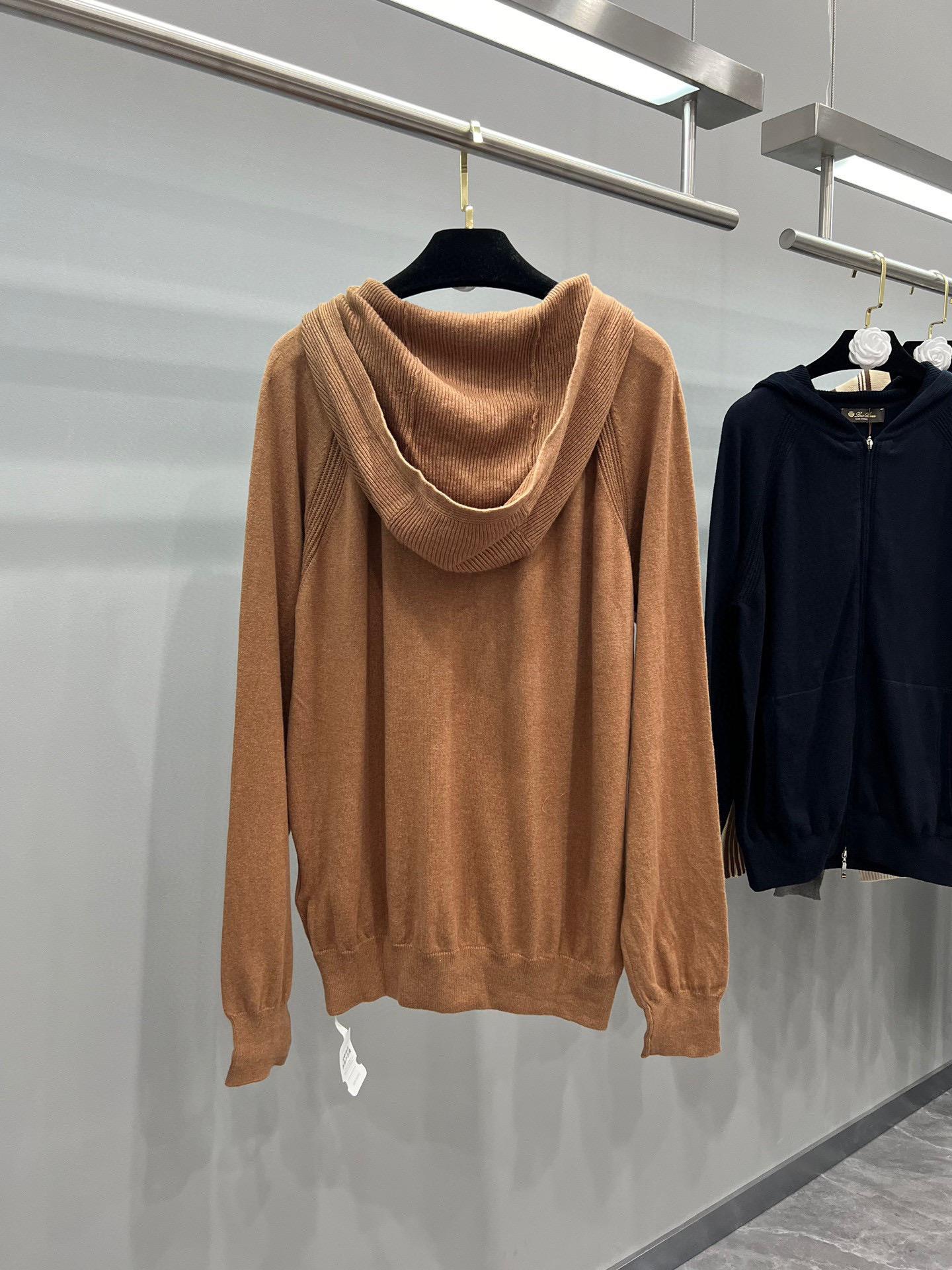 Кофта с капюшоном Loro Piana 