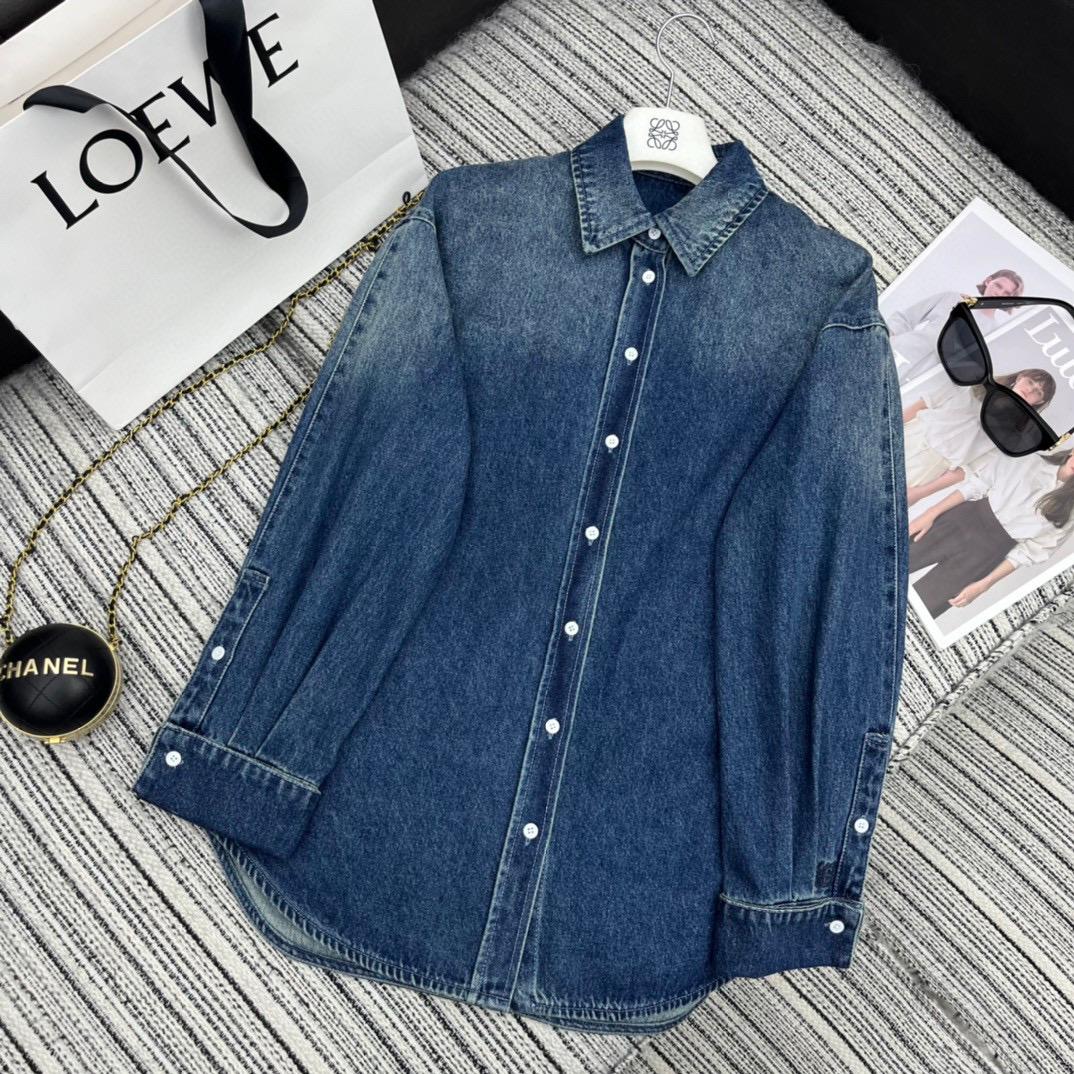 Джинсовая рубашка LOEWE