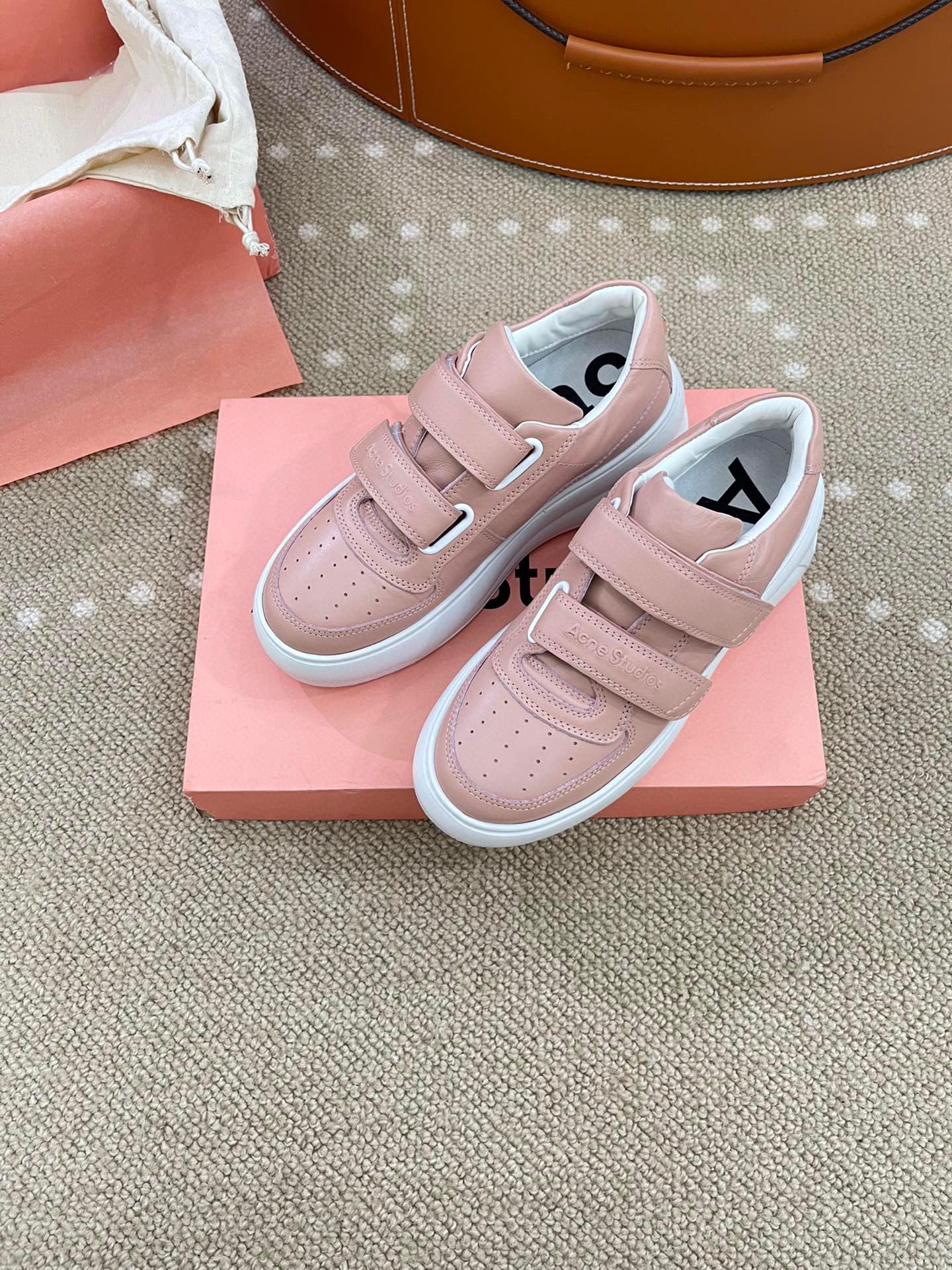 Кроссовки на липучках Acne Studios 