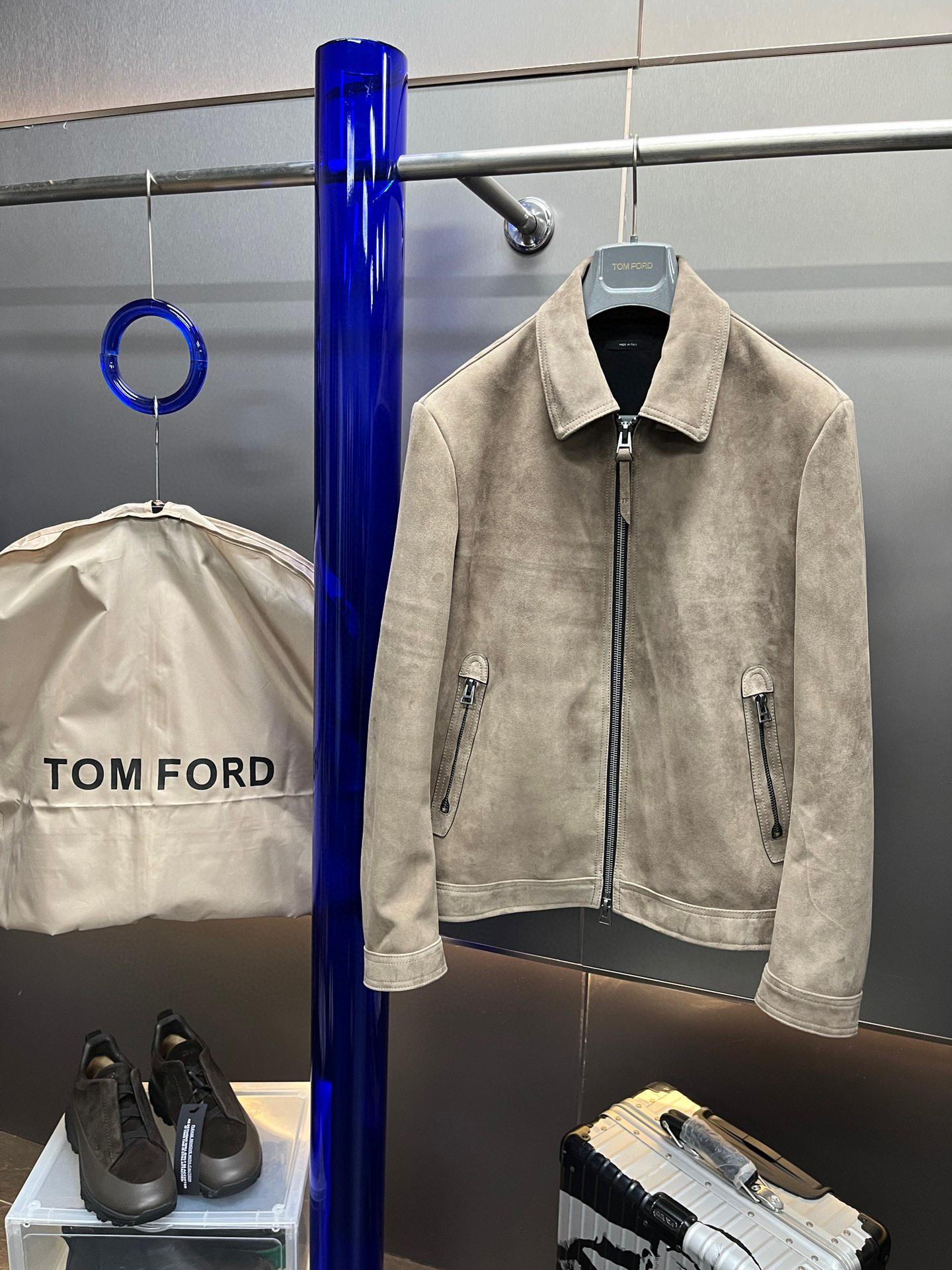Кожана куртка Tom Ford 