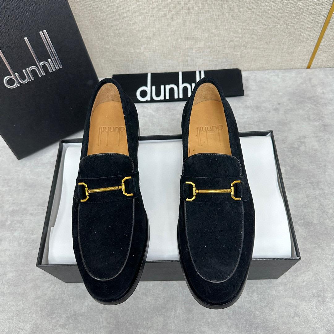 Кожаные лоферы Dunhill 