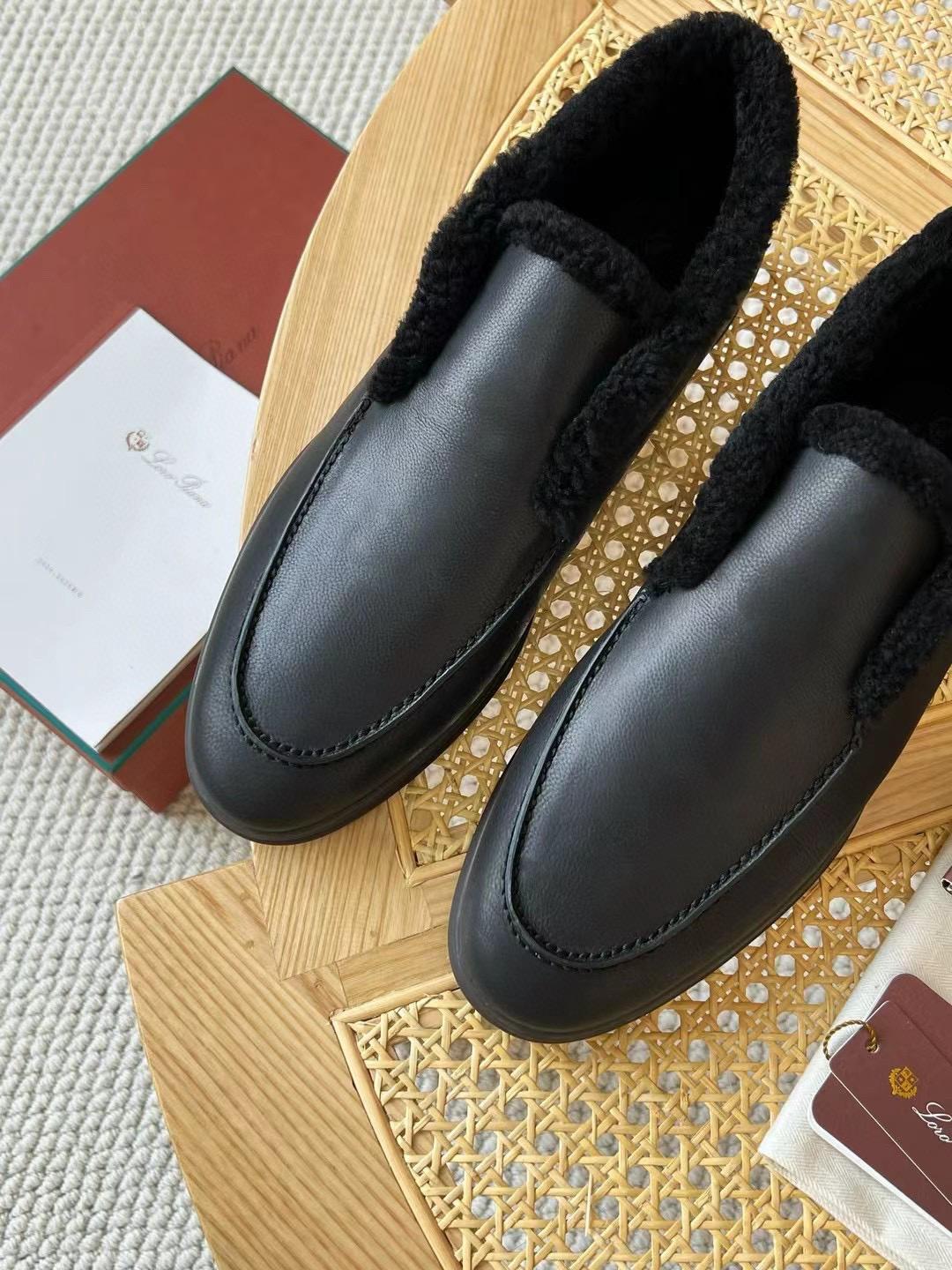 Зимние лоферы Loro Piana 