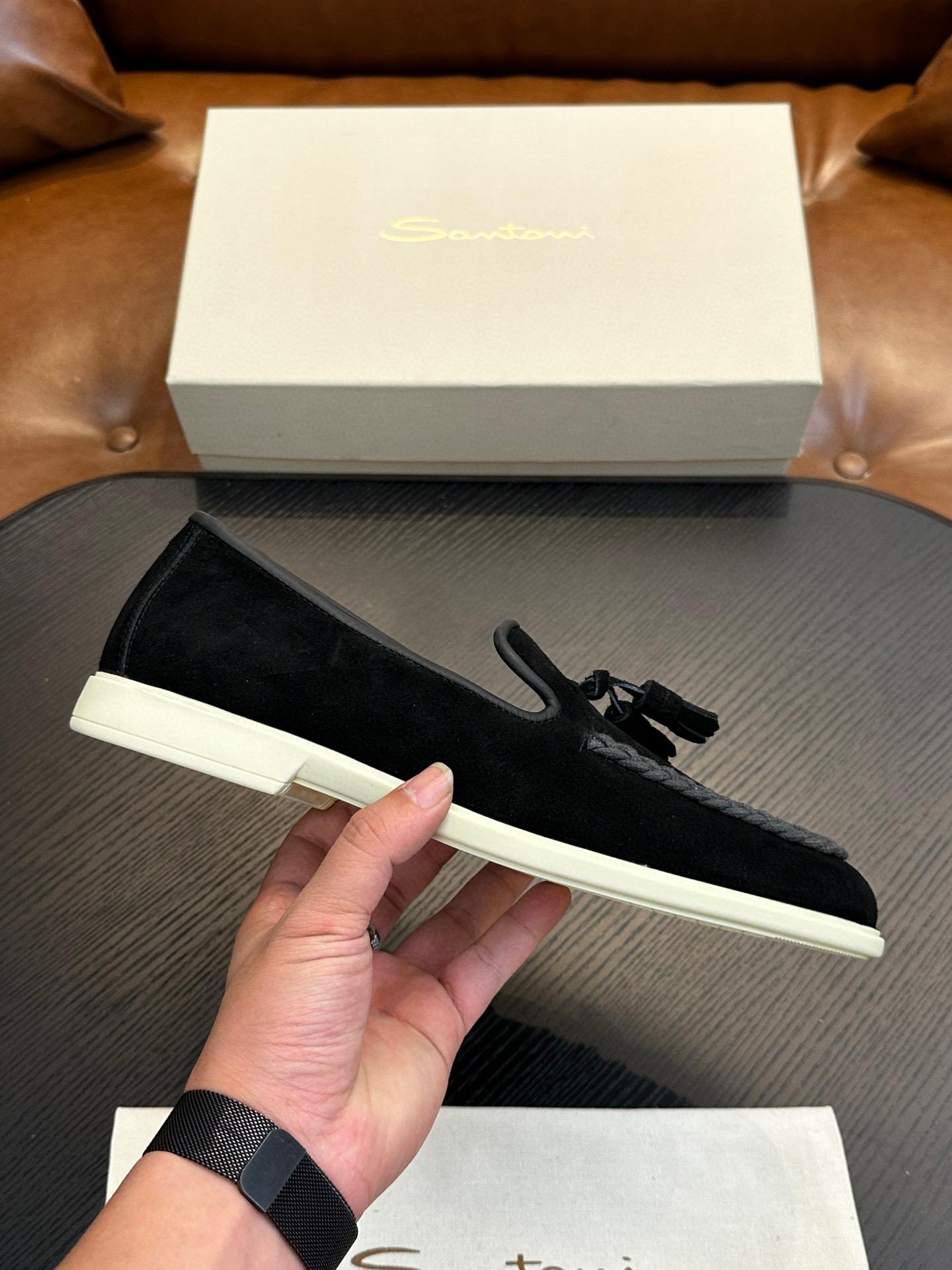 Лоферы Santoni