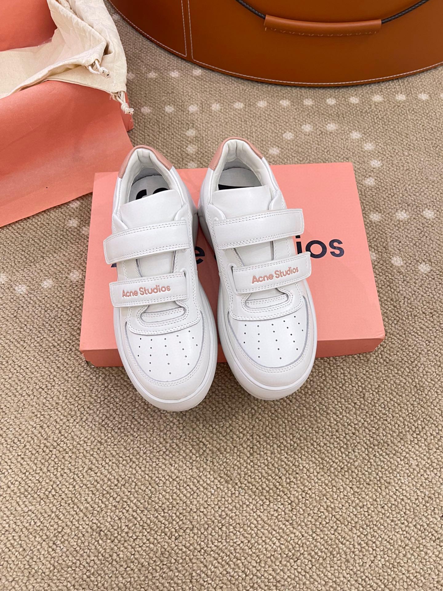 Кроссовки на липучках Acne Studios 