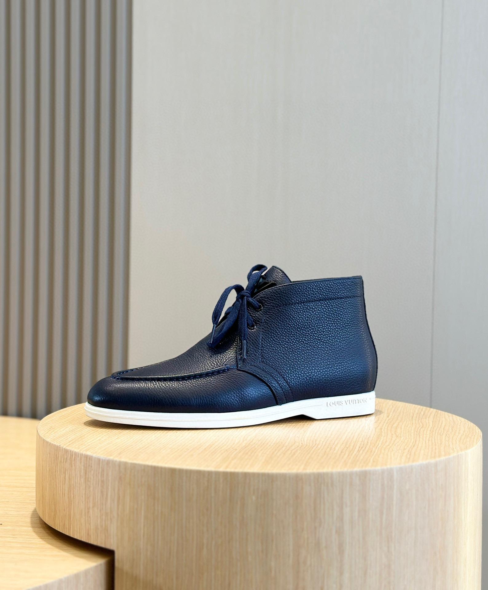 Короткие ботинки на шнуровке Louis Vuitton Estate  