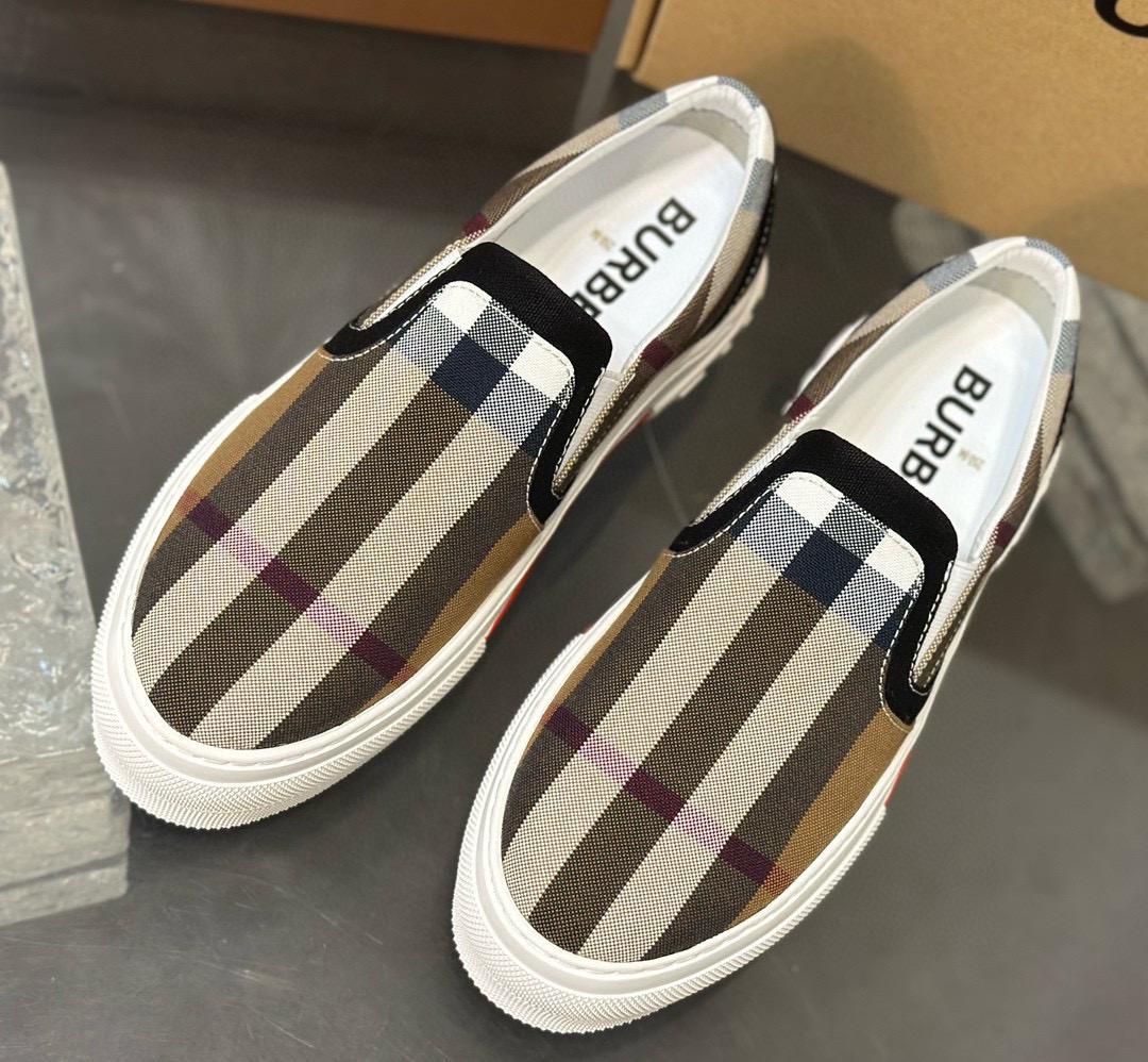 Слипоны Burberry 