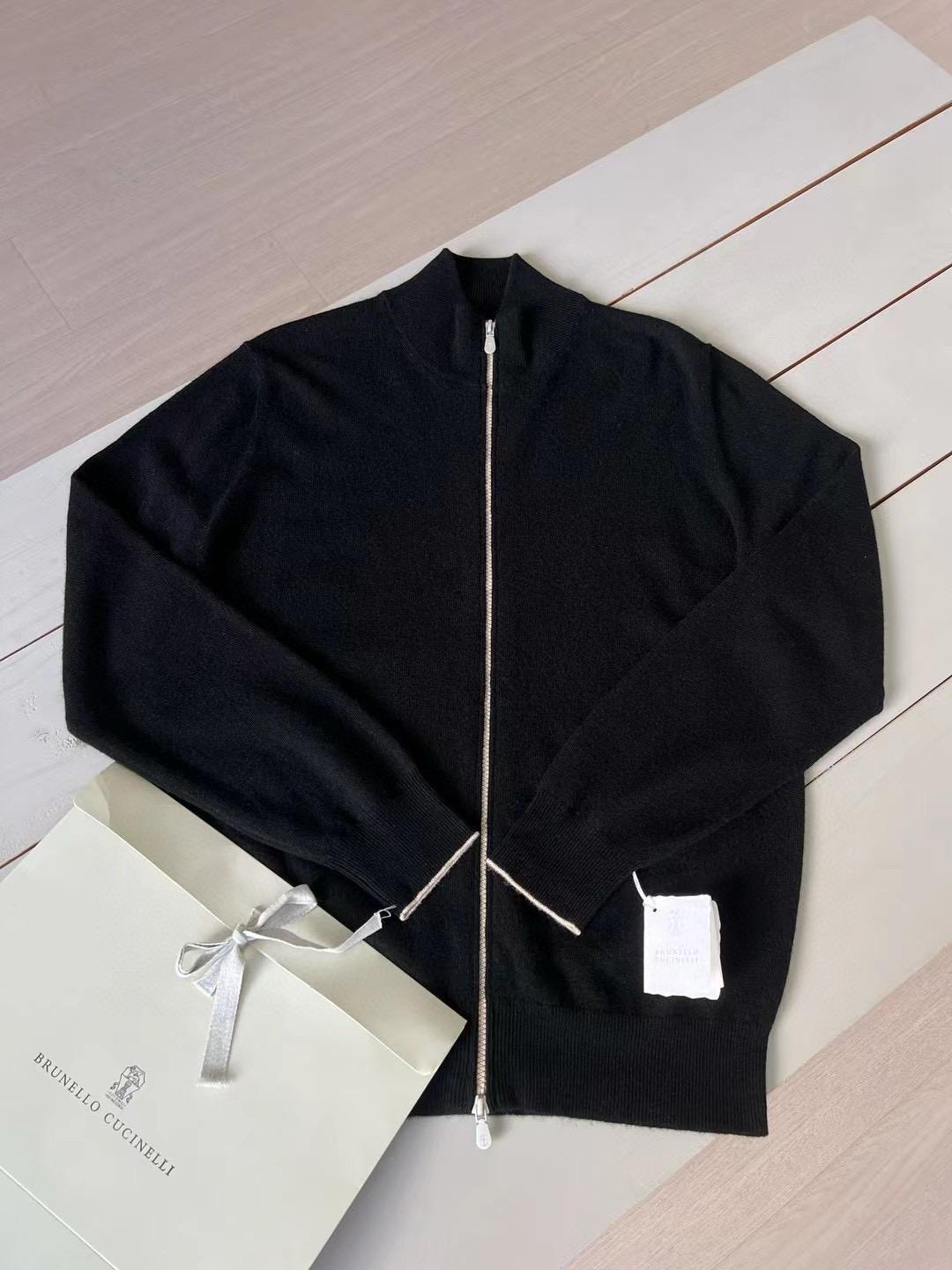 Кофта на молнии Brunello Cucinelli 