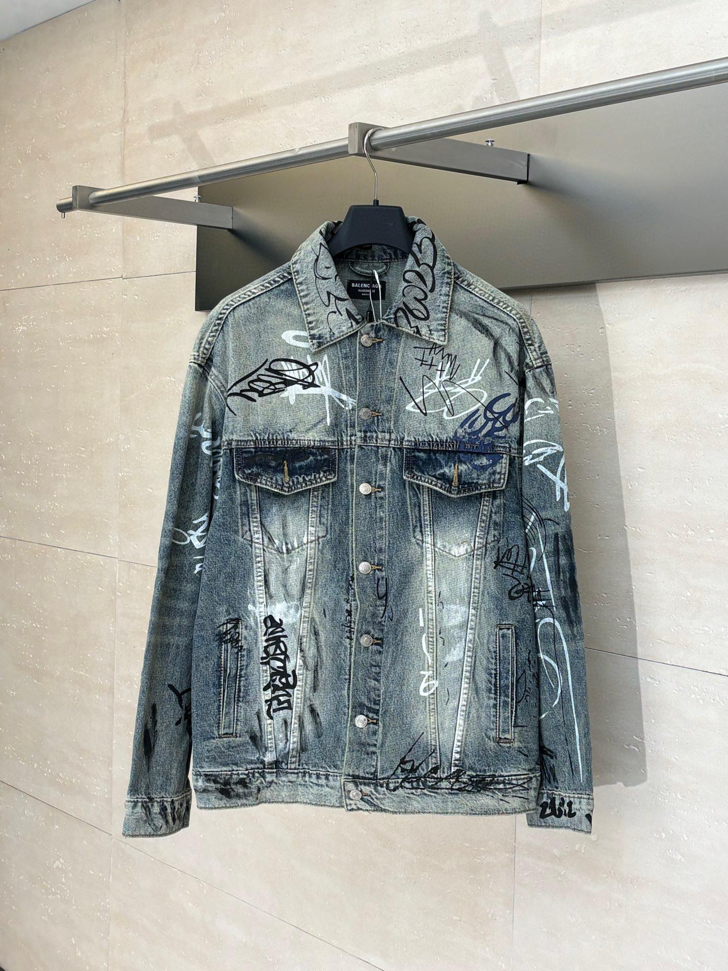 Джинсовая куртка Balenciaga 