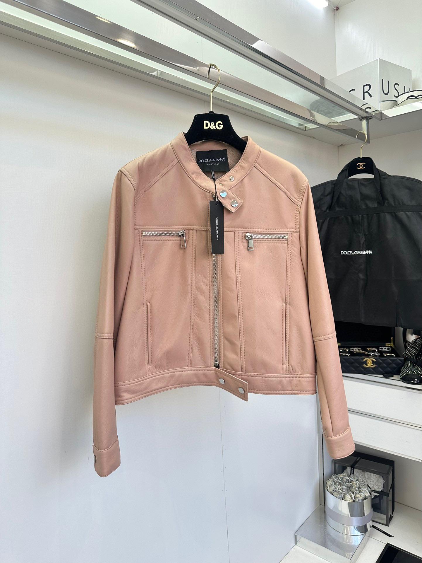 Кожанка Dolce & Gabbana 