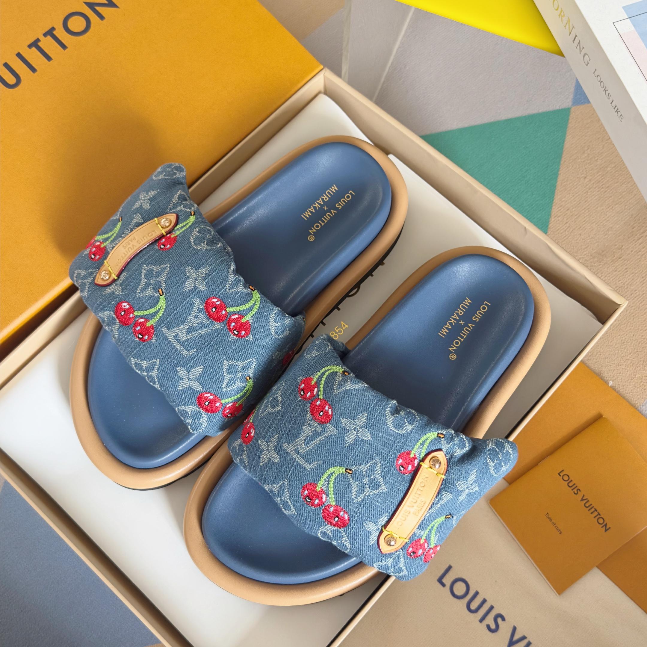 Тапки Louis Vuitton 