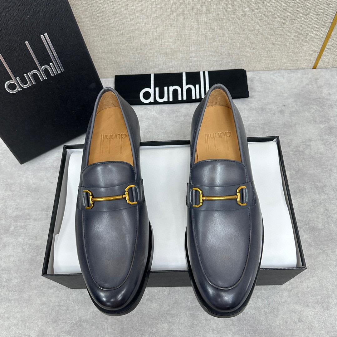 Кожаные лоферы Dunhill 