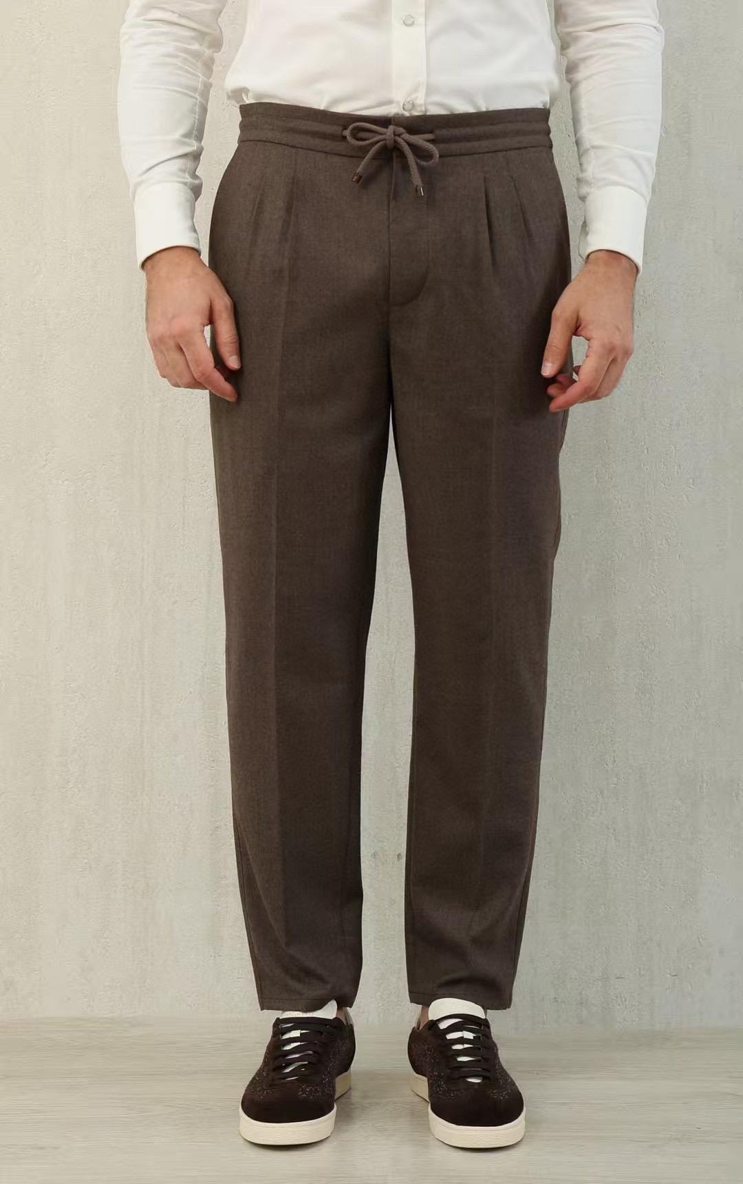Брюки строгие Brunello Cucinelli 