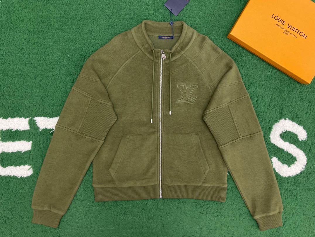 Зип худи без капюшона Louis Vuitton