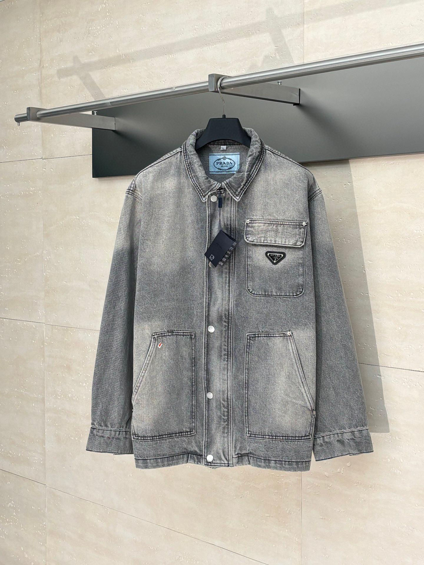 Джинсовая куртка Prada