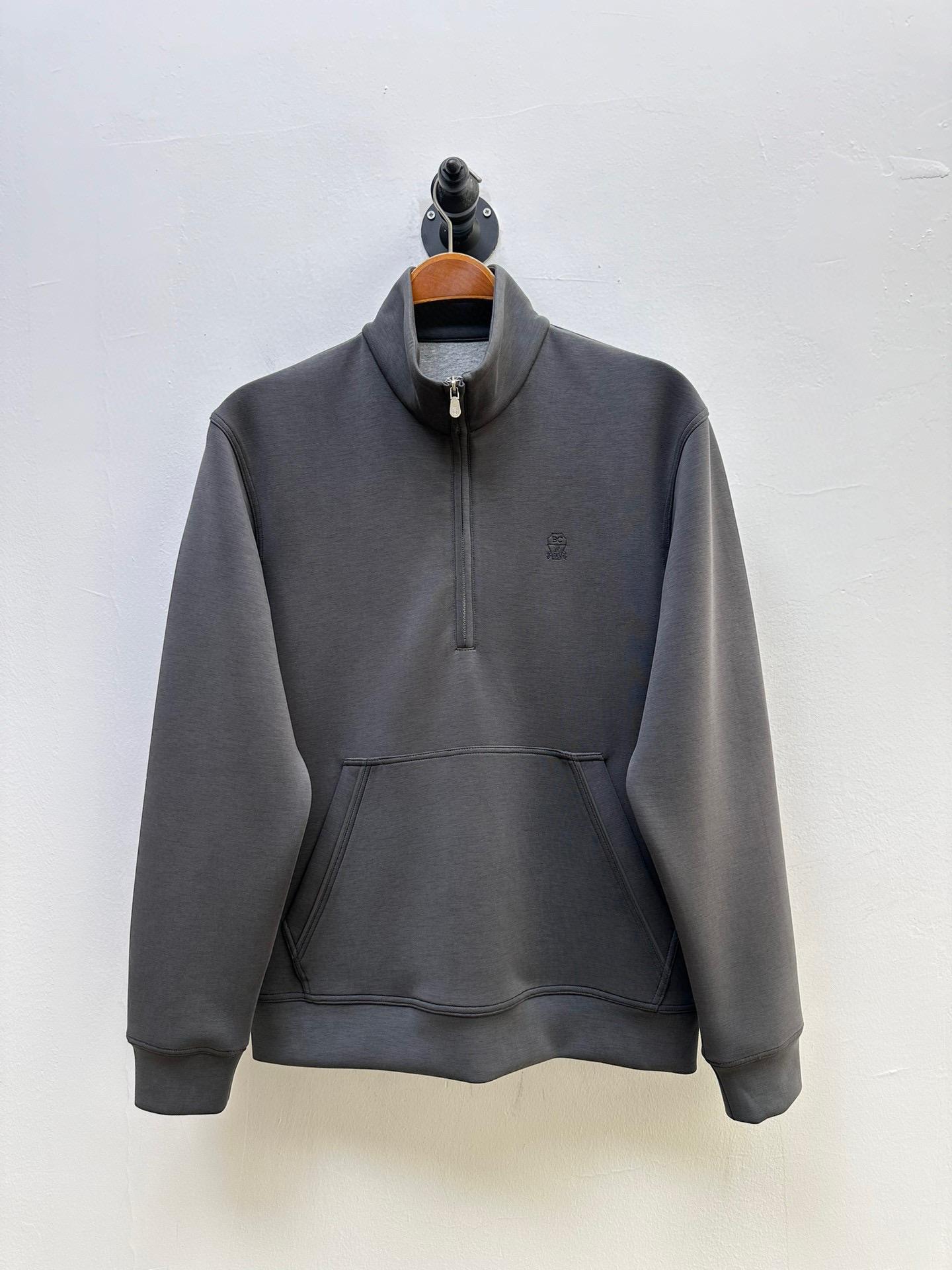 Кофта на молнии Brunello Cucinelli