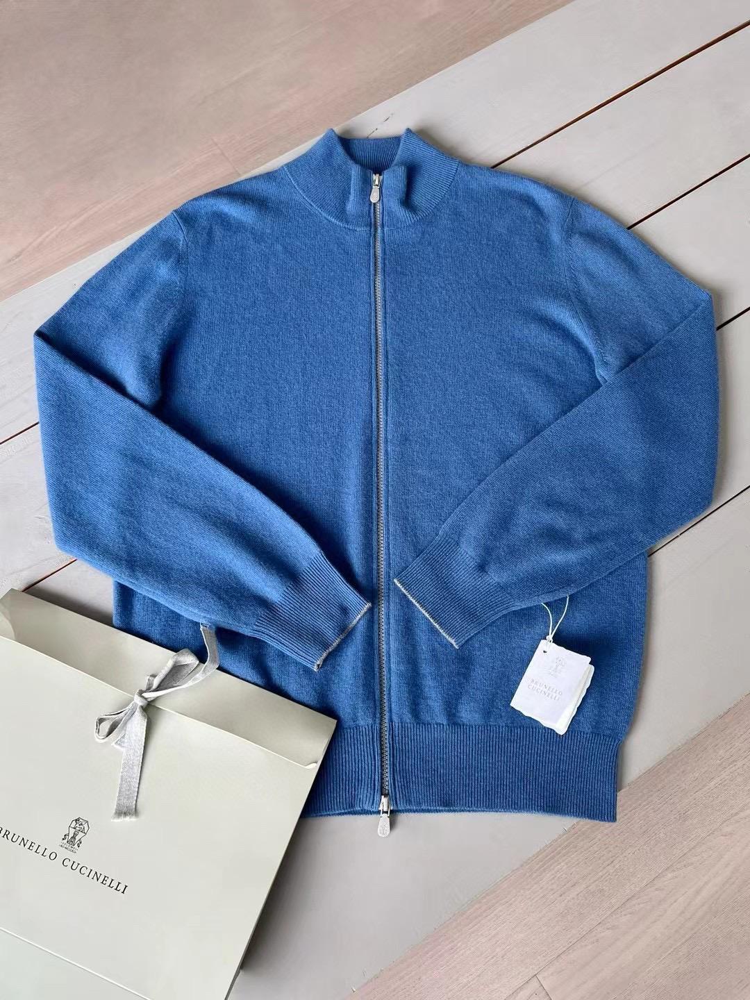 Кофта на молнии Brunello Cucinelli 