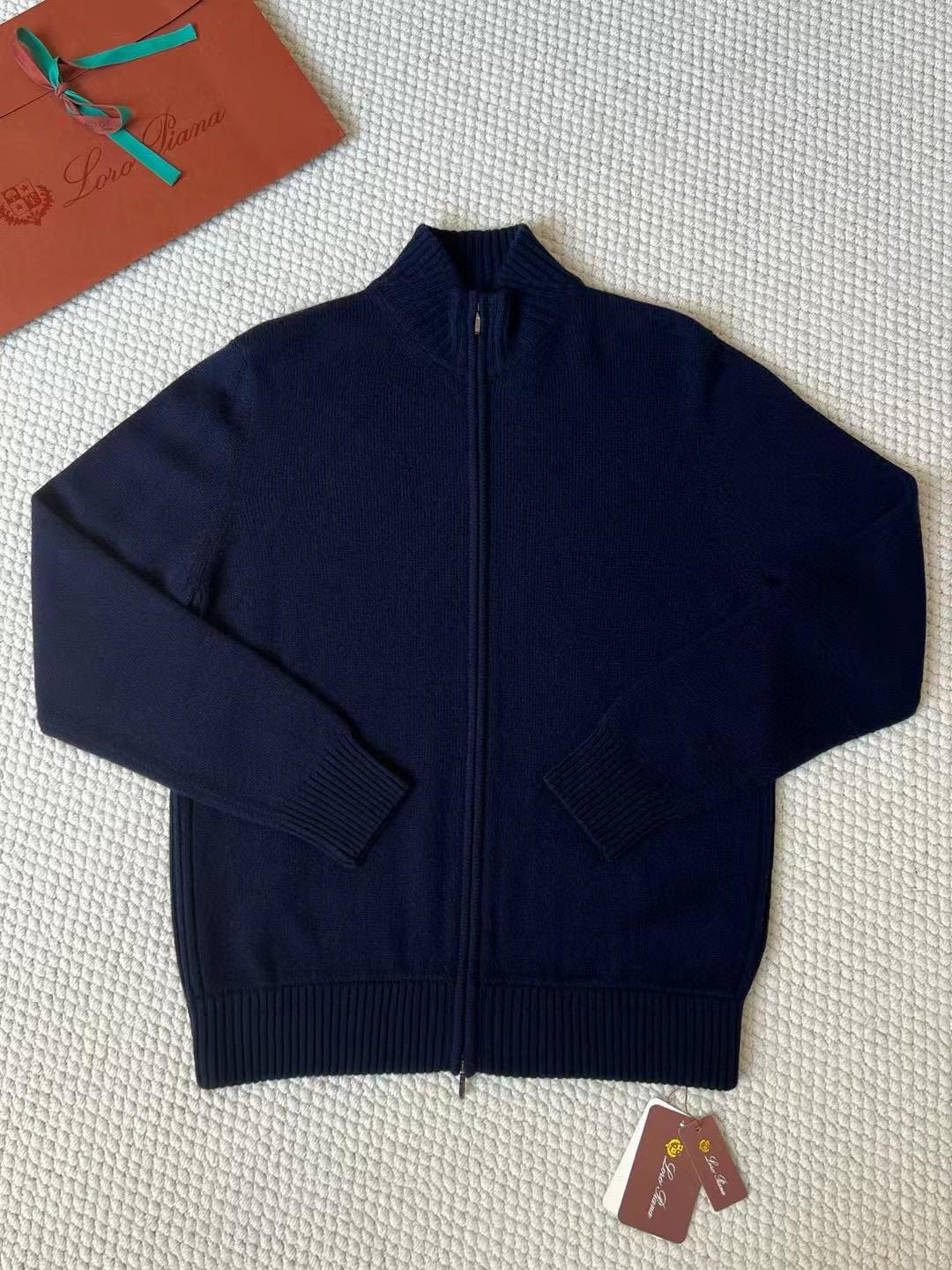 Свитер на молнии Loro Piana 