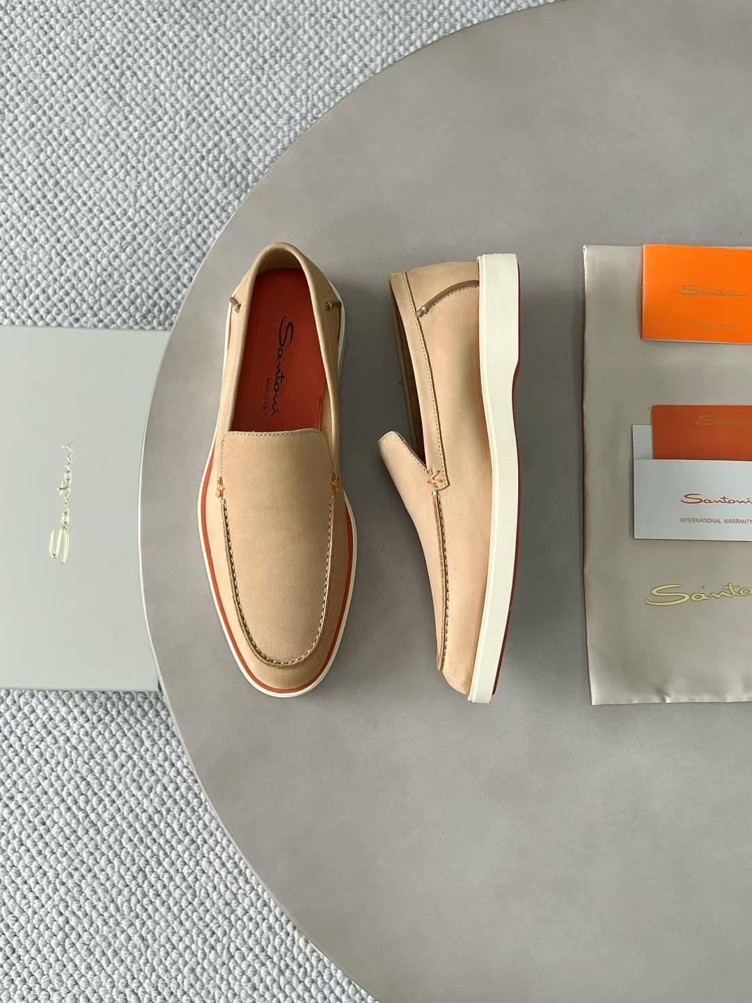 Лоферы Santoni 