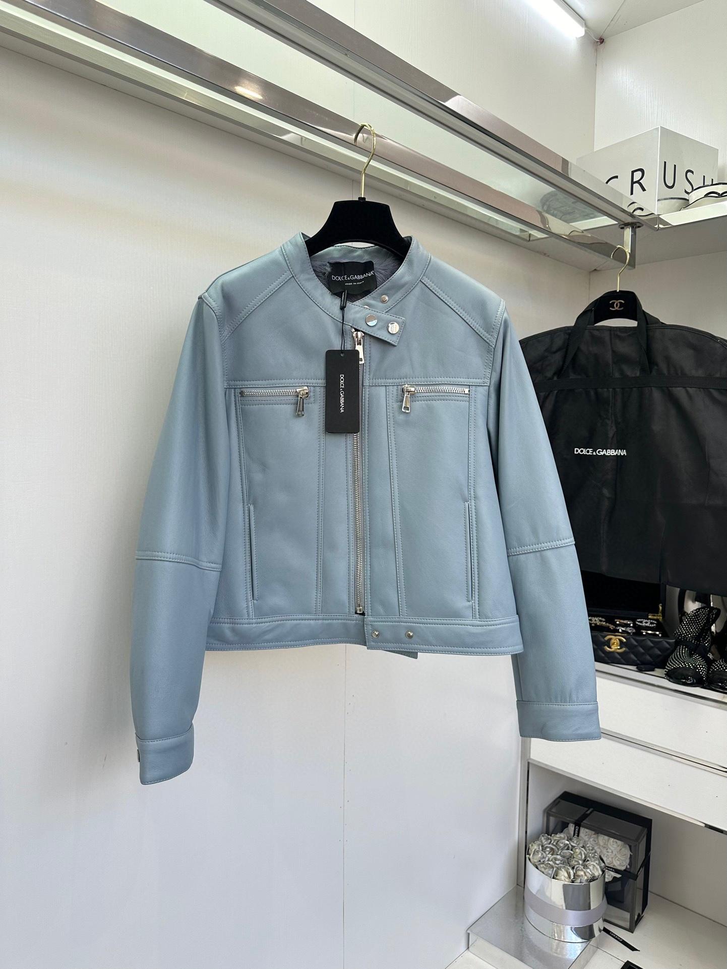 Кожанка Dolce & Gabbana 