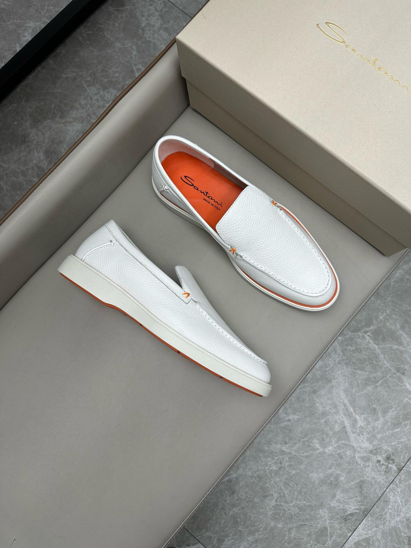 Лоферы Santoni 