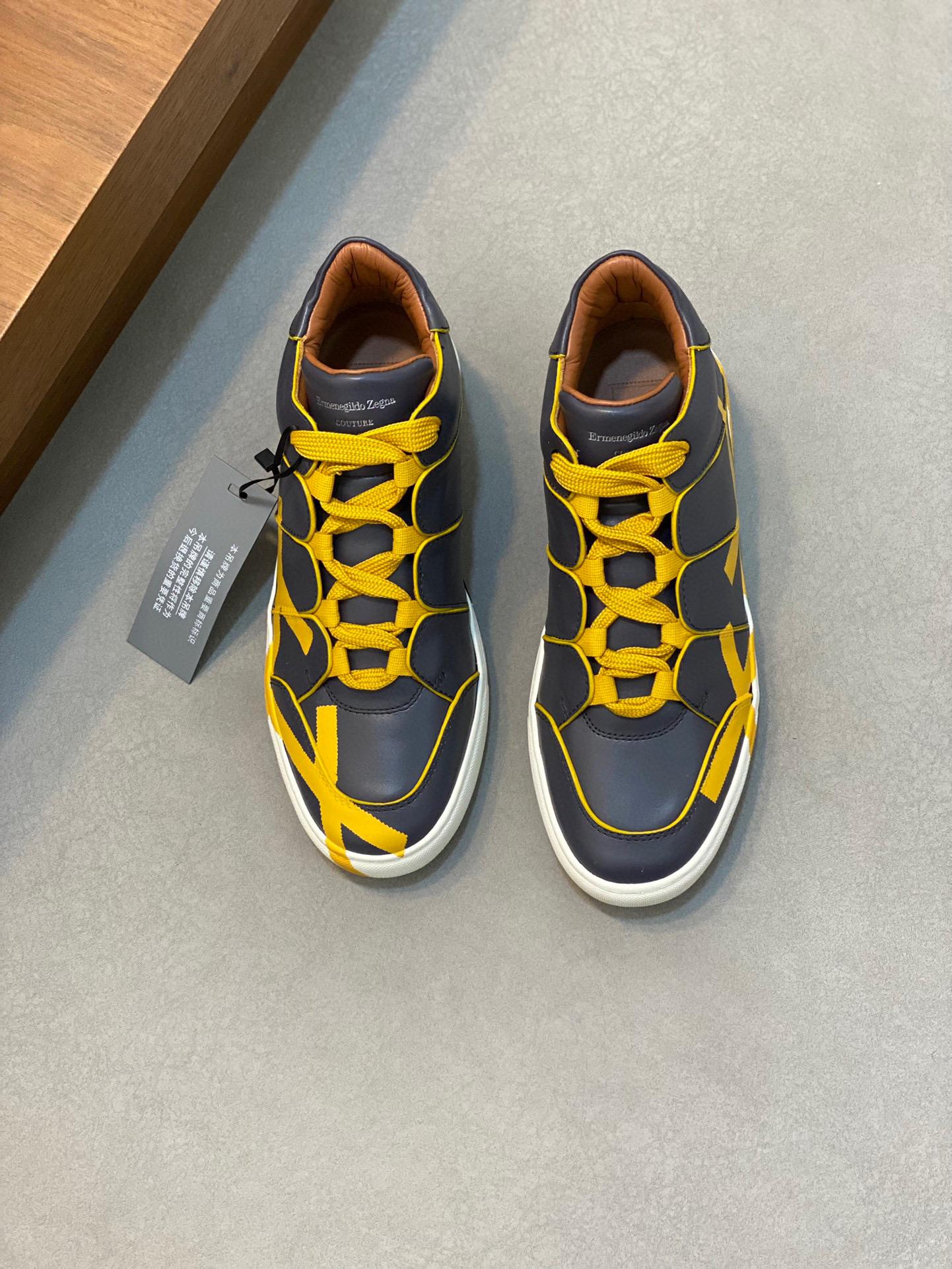 Высокие кеды Ermenegildo Zegna 